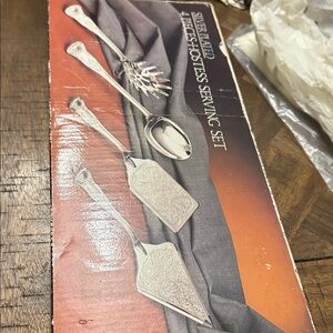 Paul Revere
 Silver Plated Hostess Serving Set New never used